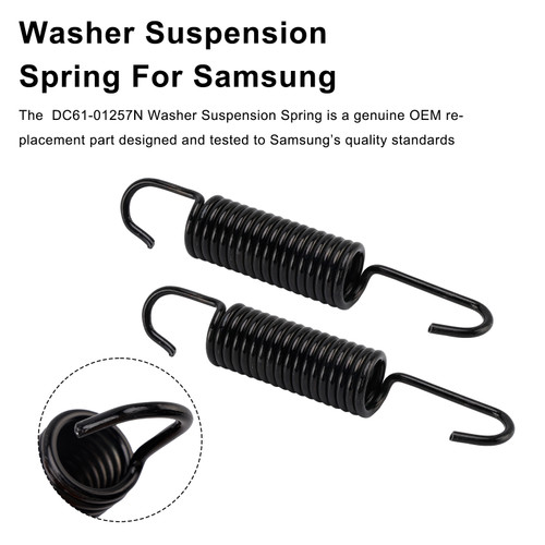 2PC DC61-01257N Washer Suspension Spring For Samsung Replaces 592-49396 592-49474