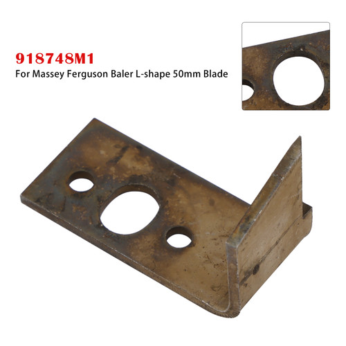 918748M1 For Massey Ferguson Baler L-shape 50mm Twine Knotter Knife Cutter Blade