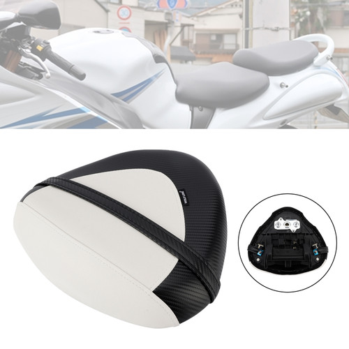 2022-2024 SUZUKI Hayabusa GSX1300R Rear Seat Passenger Cushion Flat White Generic
