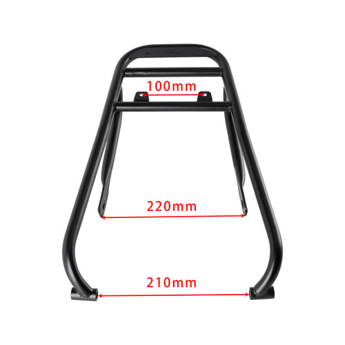 2024-2025 R.E. Shotgun 650 Rear Carrier Tube Type Luggage Rack Black Generic