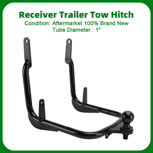 2009-2023 Harley Receiver Trailer Tow Hitch Black Generic