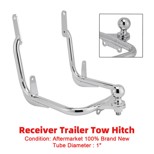 2009-2023 Harley Receiver Trailer Tow Hitch Sliver Generic