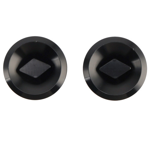 Honda CB150R/ CB250R/ CB300R Aluminum Frame Plugs Left and Right Black Generic