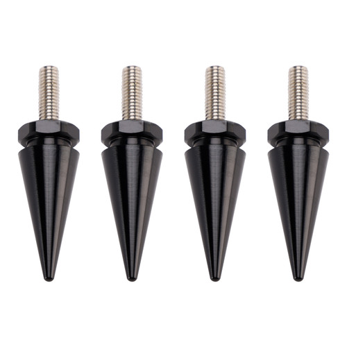 2015-2025 Touring Road Glide FLTR 4 Pack BLACK Spike Windshield Fairing Mounting Bolts Generic