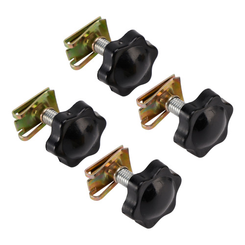 1993-2018 Touring 4 Pack Saddlebag Lock Mounting Theft Deterrent Bolt Screws Gold Generic