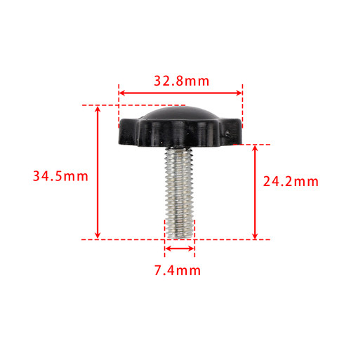 1993-2018 Touring 4 Pack Saddlebag Lock Mounting Theft Deterrent Bolt Screws Gold Generic