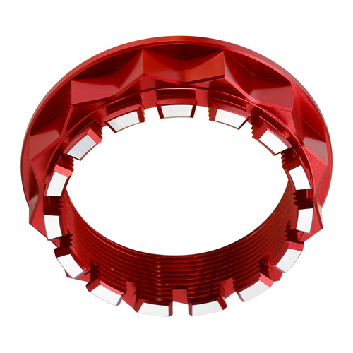 2007-2024 Ducati 1098 1198 Panigale 1199 1299 V2 V4 Diavel Rear Wheel Axle Nut Red Generic