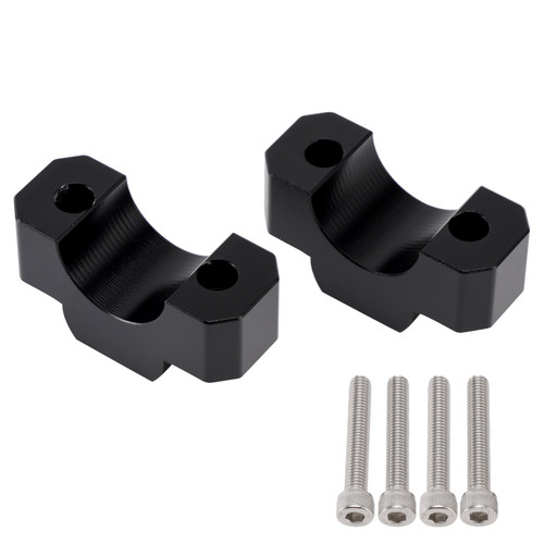 2020-2025 Honda CRF1100L Africa Twin CNC Handlebar risers 20mm Black Generic