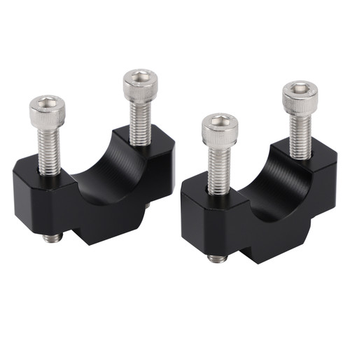 2020-2025 Honda CRF1100L Africa Twin CNC Handlebar risers 20mm Black Generic