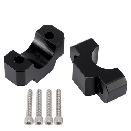 2020-2025 Honda CRF1100L Africa Twin CNC Handlebar risers 20mm Black Generic