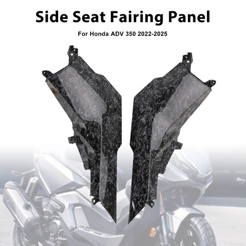 2022-2025 Honda ADV 350 Side Seat Fairing Panel Carbon Generic