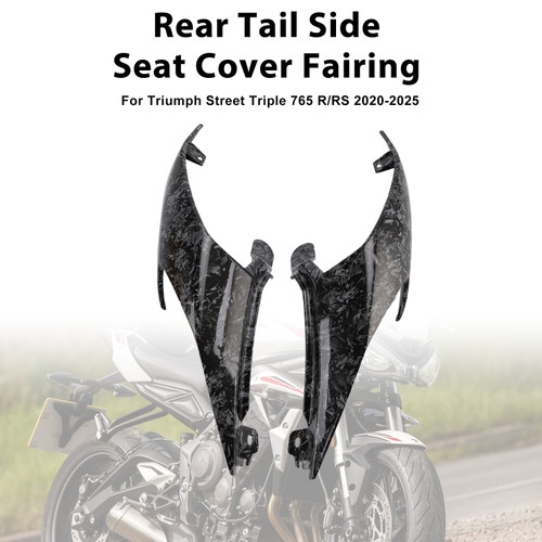 2020-2025 Triumph Street Triple 765 R/RS Rear Tail Side Seat Cover Fairing Carbon Generic