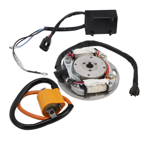 1974-1986 Suzuki RM125 RM250 RM465 RM500 Electrical CDI Stator Flywheel Igniter Ignition Coil 32900-20420 Generic