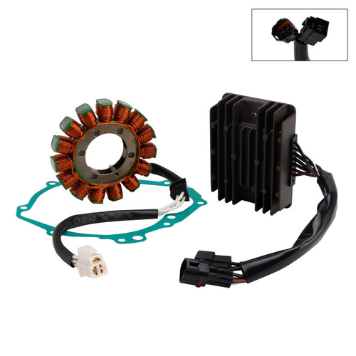 2009-2016 Suzuki GSX-R1000 Magneto Coil Stator+Voltage Regulator+Gasket Assy 31401-47H00 Generic