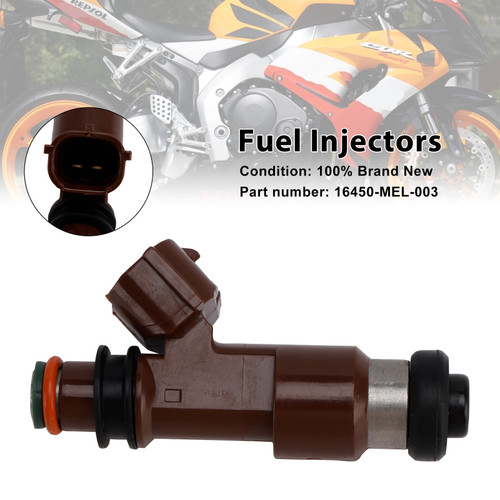 2004-2007 Honda CBR1000RR Fuel Injectors 16450-MEL-003 Generic