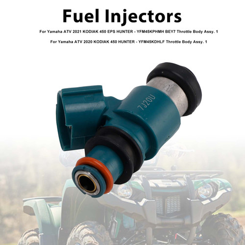 2018-2022 Yamaha ATV KODIAK 450 Fuel Injectors BB5-13761-00 Generic