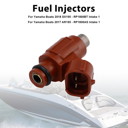 2014-2022 Yamaha Boats AR195 SX195 Waverunner FZR GP1800 Fuel Injectors 6ET-13761-00 Generic
