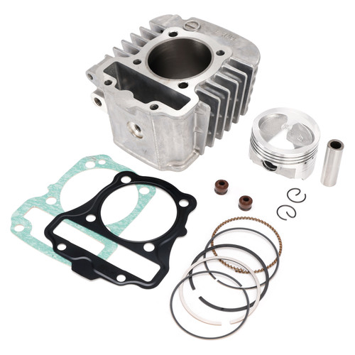 2011-2025 Honda Wave EX5 Cross Cub 110 Cylinder Piston Gasket Top End Rebuild Kit 132cc Generic