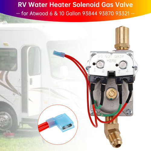 Atwood 6 & 10 Gallon 93844 RV Water Heater Solenoid Gas Valve 93844 93870 93321