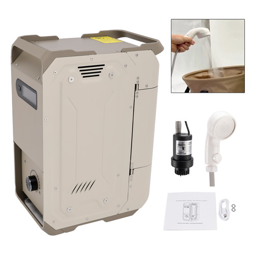 Portable Water Heater For RV Camping 7800mAh 3.3h Rechargeable Battery Outdoor Camping Cleaning
