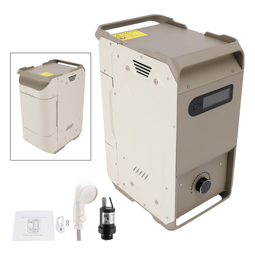 Portable Water Heater For RV Camping 7800mAh 3.3h Rechargeable Battery Outdoor Camping Cleaning