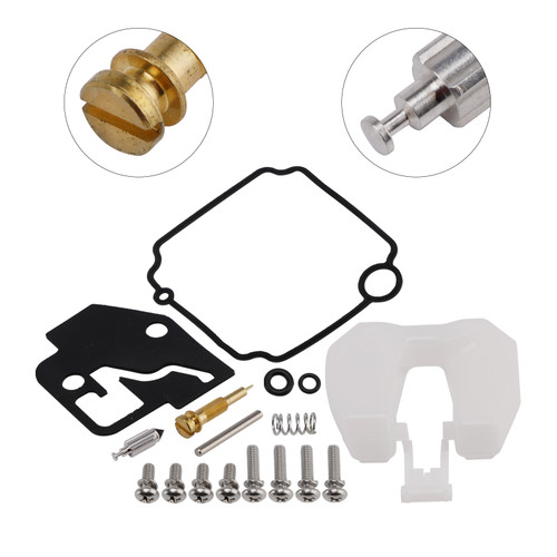Tohatsu 8hp MFS8 9.8hp MFS9.8 Carburetor Carb Rebuild Kit 3V1-87122-0 Generic