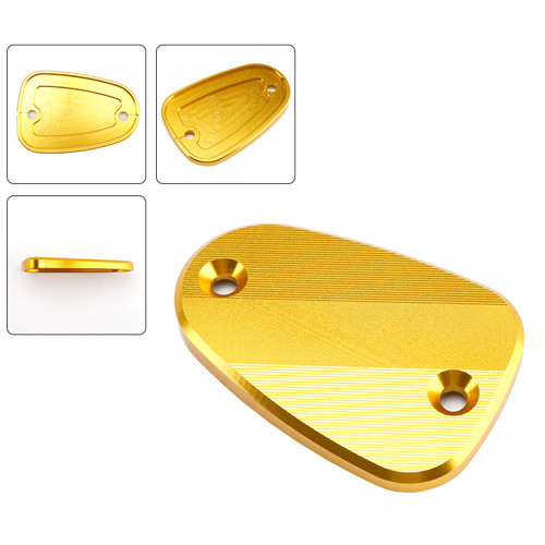 2001-2025 Bonneville T100 T120 Brake Fluid Reservoir Master Cylinder Cap Gold Generic