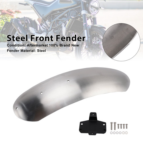 2019-2023 Husqvarna Svartpilen 125 250 401 Steel Front Fender Mudguard Primary Generic