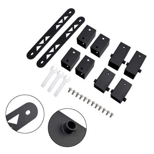 2020-2023 Polaris Rzr Pro Xp Turbo Driver & Passenger Seat Raiser Adaptor Kit Generic