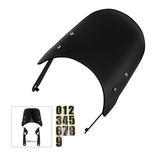 2024-2025 HONDA CB350C GB350C Windshield WindScreen Black Generic