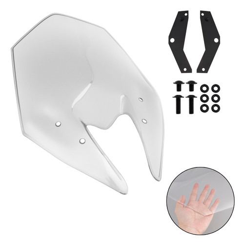 2025 Kawasaki Z900 Windscreen Windshield + Bracket Clear Generic