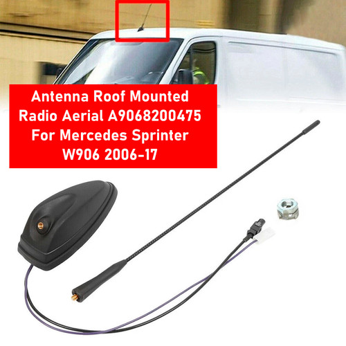 2006-2017 Volkswagen Crafter Antenna Roof Mounted Radio Aerial A9068200475 Generic