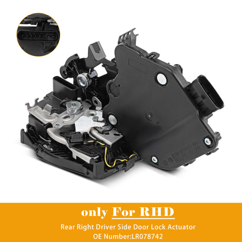 2014-2022 Land Rover Range Rover Sport Rear Right Side Door Lock Actuator LR078742 Generic