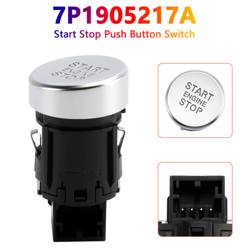 2011-2014 Volkswagen Touareg Start Stop Push Button Switch 7P1905217A Generic
