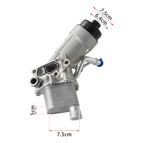 2015-2019 Chevrolet Cruze Sonic Trax 1.4L L4 Oil Filter Housing Oil Cooler 55566784 Generic