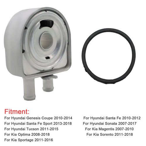 2007-2018 Kia Magentis Optima Sorento Sportage Engine Oil Cooler 26410-2G000 Generic