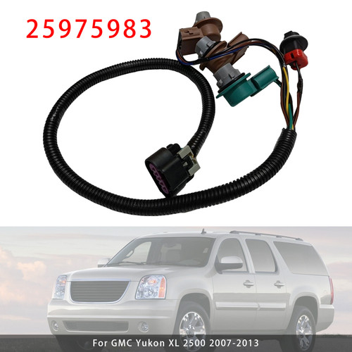 2003-2007 Chevrolet Silverado 1500 2500 3500 2PCS LH+RH Tail Harness Light 16531401 16531402 Generic