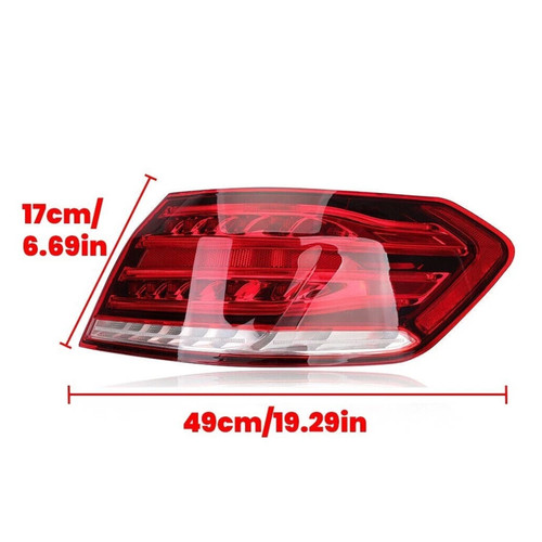 2013-2015 Mercedes-Benz E-CLASS W212 SEDAN FACELIFT Right Side LED Outer Rear Tail Light Brake Lamp Generic