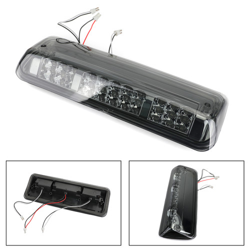 2004-2008 Ford F-150 Lobo Rear Brake Light High Mount Stop Light Black 02HLA1215ASM Generic