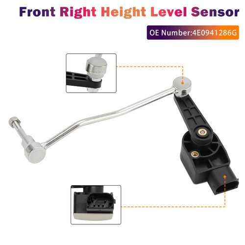 2002-2016 VW Phaeton Touareg Front Front Right Ride Height Level Sensor 4E0941286G Generic