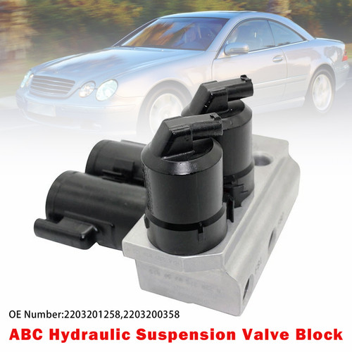 2001-2006 Mercedes-Benz CL500 CL55 CL600 ABC Hydraulic Suspension Valve Block 2203201258 Generic