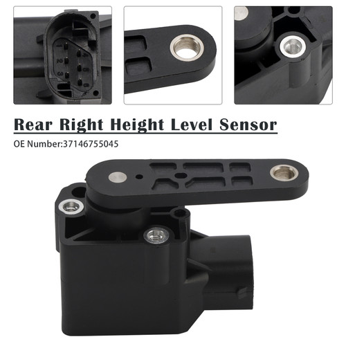 2000-2006 BMW X5 (E53) Rear Right Air Suspension Ride Height Level Sensor 37146755045 Generic