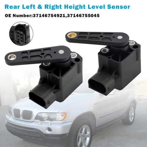 2000-2006 BMW X5 (E53) Rear Left & Right Air Suspension Ride Height Level Sensor Generic
