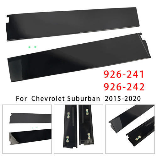 2015-2020 GMC Yukon & Yukon XL Left+Right Door B Pillar Trim 926-241 926-242 Generic