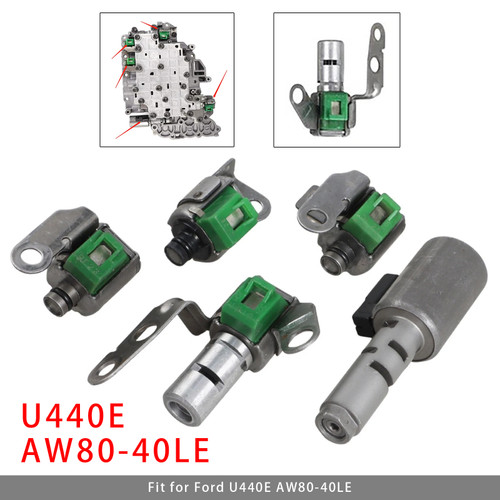 Chevy U440E AW80-40LE 5PCS Transmission Solenoid Shift Kit Generic