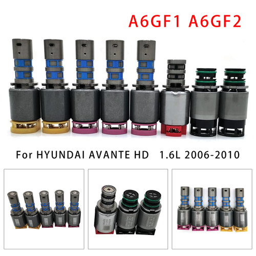 2006-2011 HYUNDAI AVANTE HD MD 8PCS A6GF1 A6GF2 Transmission Solenoids Kit Generic