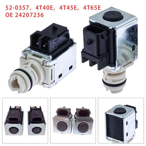 4T40E 4T45E 4T65E Transmission Shift Solenoid 24207236 Set 52-0357