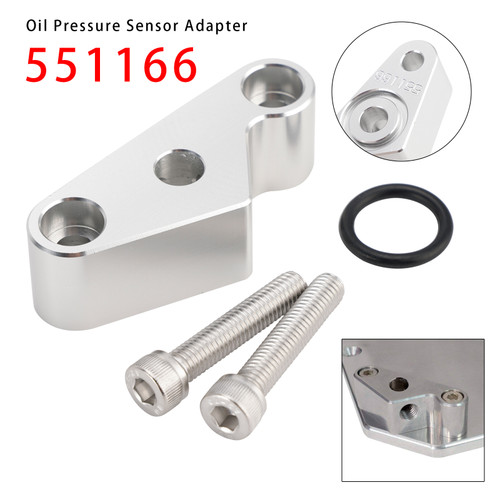 Oil Pressure Sensor Adapter Port 551166 For Gen 5 LT Valley Pan - M12-1.75 Sending Unit