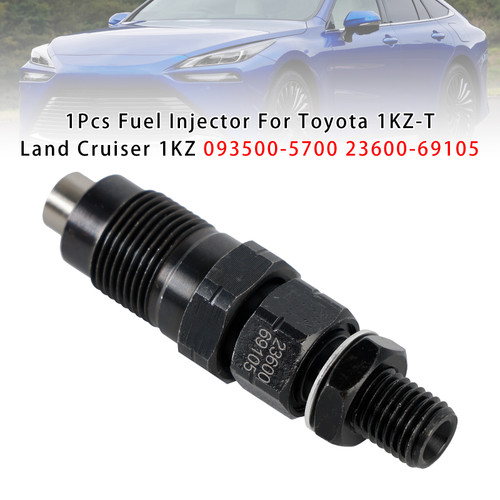 Toyota 1KZ-T Land Cruiser 1KZ 1Pcs Fuel Injector 093500-5700 23600-69105 Generic