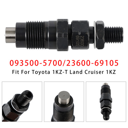 Toyota 1KZ-T Land Cruiser 1KZ 1Pcs Fuel Injector 093500-5700 23600-69105 Generic